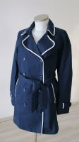 Eleganter Trenchcoat Damenmantel Parka blau navy Gr. 36 Bayern - Hirschau Vorschau