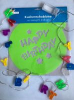 Kuchenschablone Geburtstag Deko Happy Birthday LED Lichterkette Köln - Bayenthal Vorschau