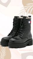 Tommy Hilfiger Winterboots Flag Lace Up Plateau Leder Stiefelette Hessen - Karben Vorschau