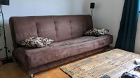 Wildleder Couch (aufklappbar) Hessen - Darmstadt Vorschau