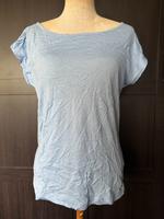 Uni Blaues Damen t-Shirt gr. S/36 mit U-Boot Ausschnitt Schleswig-Holstein - Reinbek Vorschau