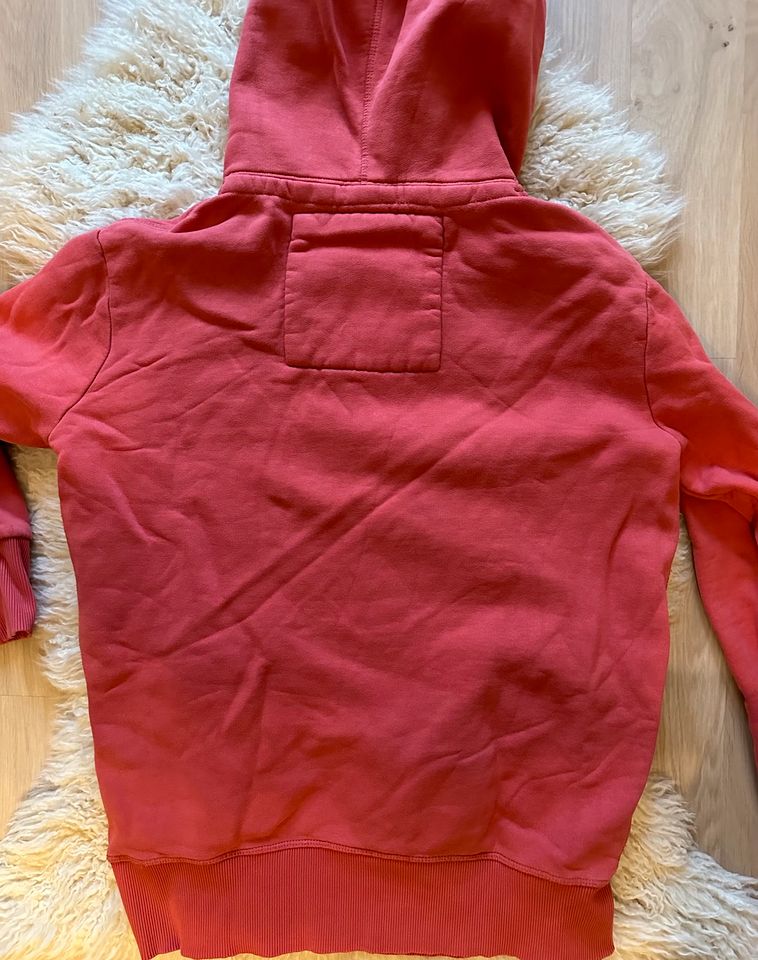 Roter Super Dry Kapuzenpullover/Hoodie für Herren, Gr. M in Inzell