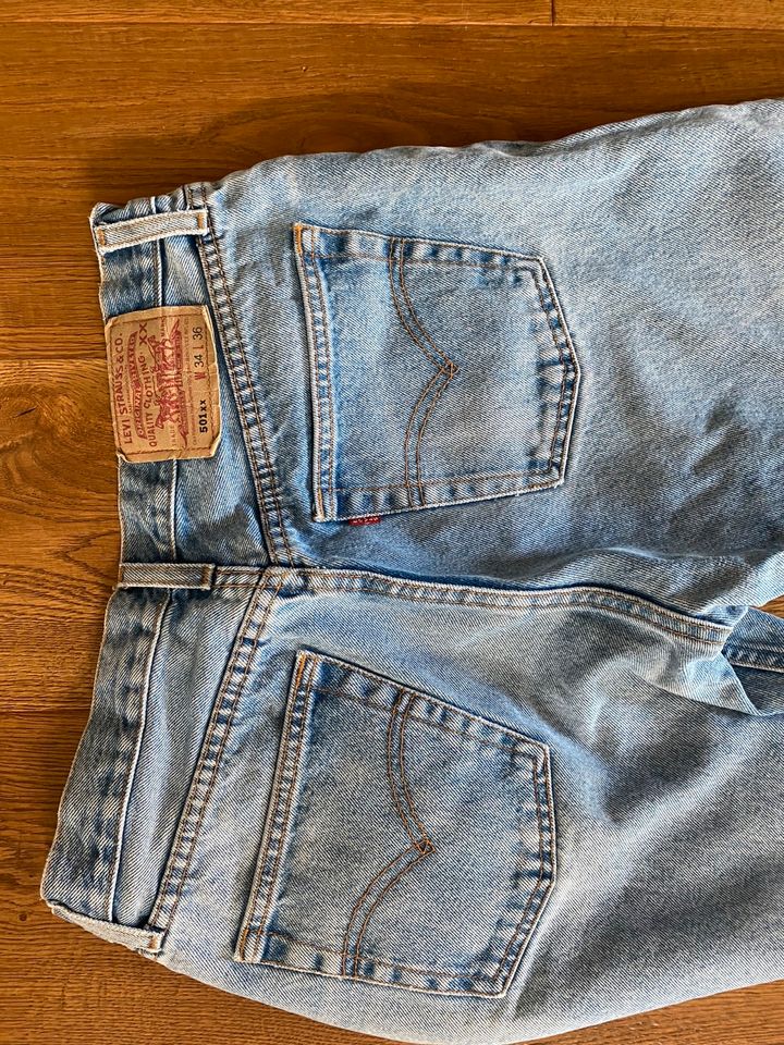 Vintage Levis 501 Jeans Trend Blogger in Möglingen 