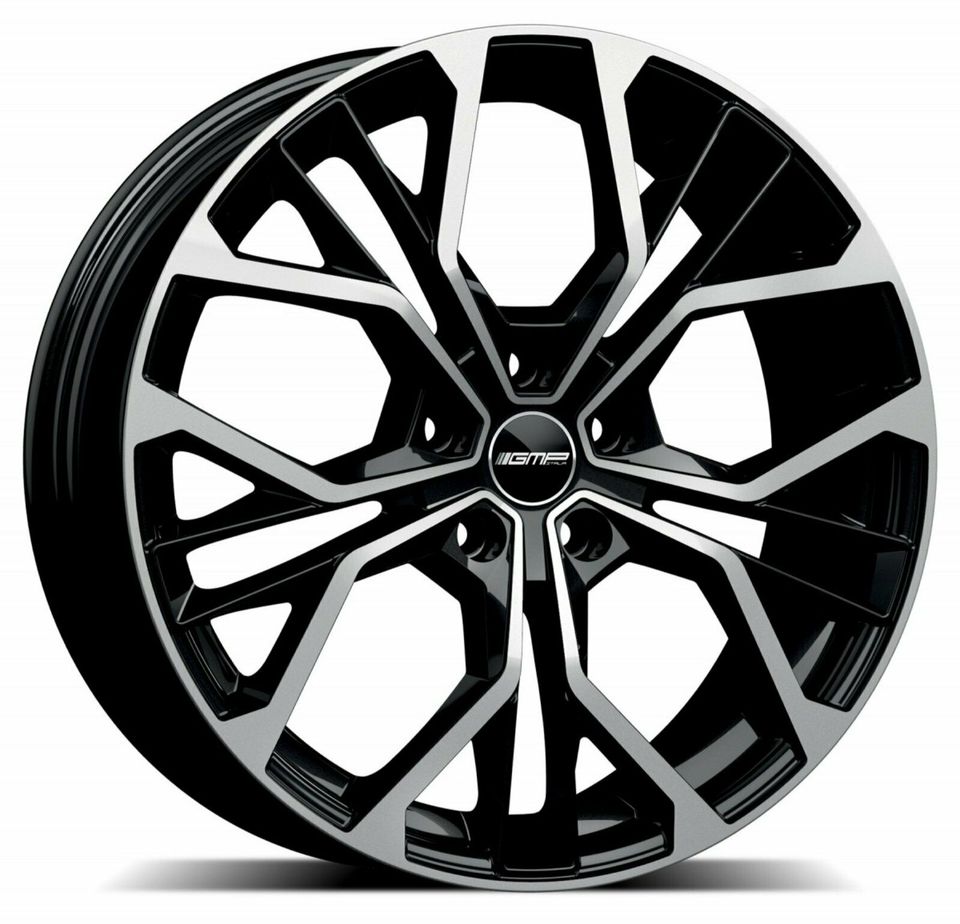 4xNeue GMP Matisse Felgen 18Zoll 7,5x18 ET38 4x108 Ford Fiesta in Krostitz