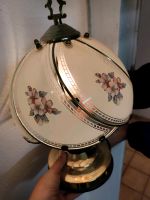 Tischlampe Glas mit Blumenmuster Vintage Nordrhein-Westfalen - Bad Münstereifel Vorschau