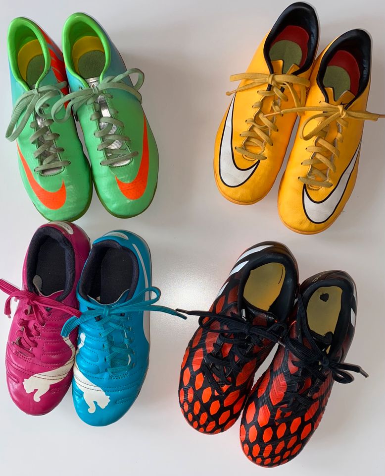 4 Fußball Schuhe in Heudeber