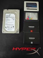 SET aus 5 Festplatten SSD 8,5 TB: Samsung 850 Pro, 850 EVO, MX500 Hannover - Misburg-Anderten Vorschau