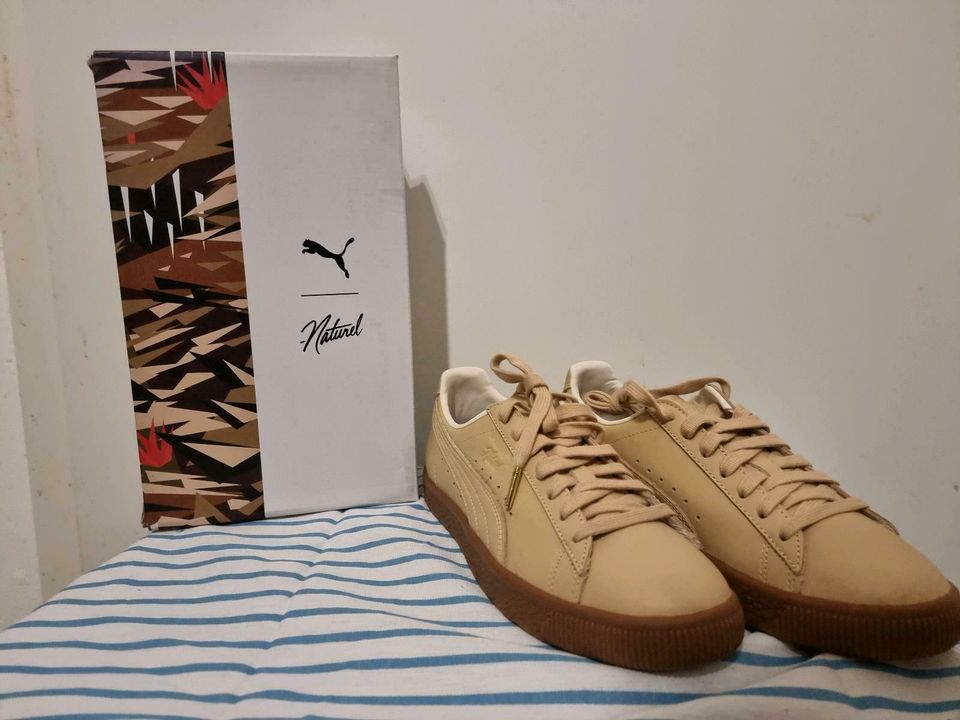 Puma clyde veg 2025 tan naturel