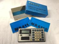 Taschenrechner DDR MR 4110 mit Quarzuhr mit OVP! Thüringen - Erfurt Vorschau