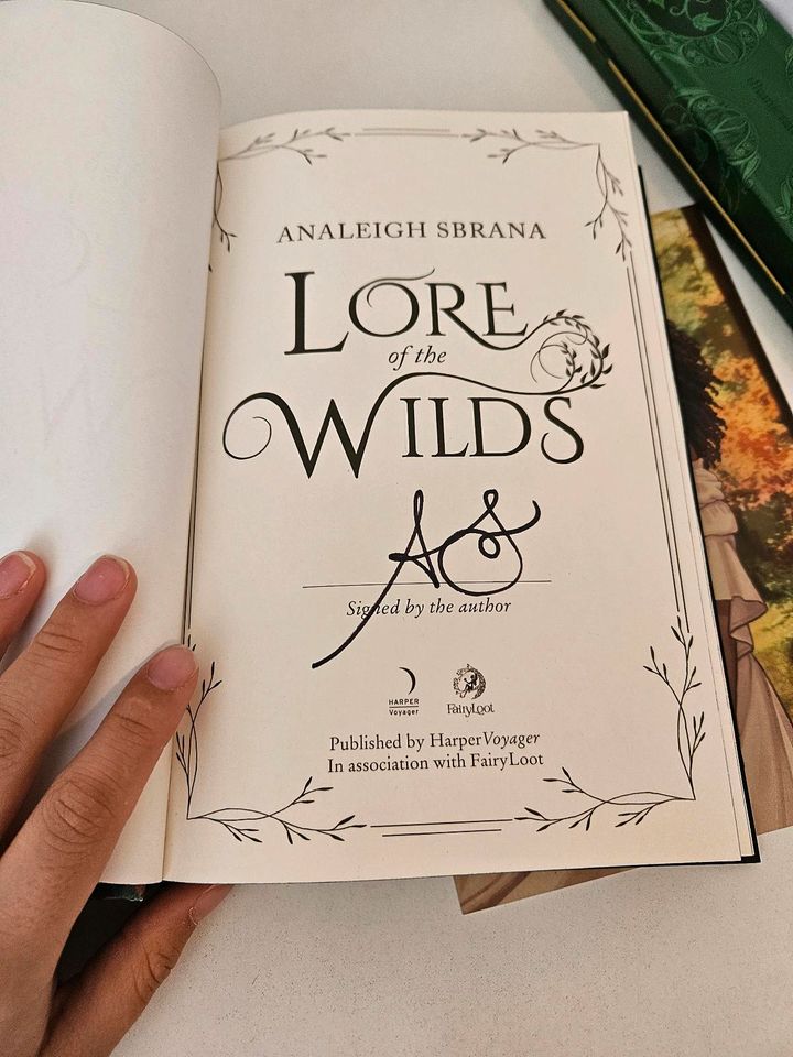 Lore of the Wilds Fairyloot April Romantasy Buch in Heidelberg