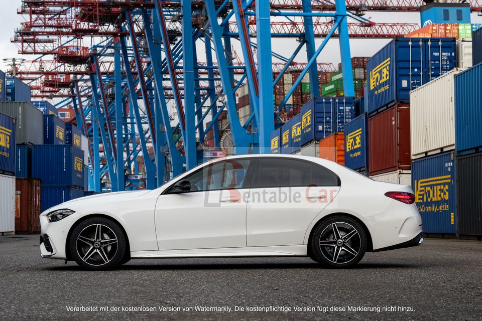 Luxuriöser Mercedes Benz C200 AMG zu vermieten! Autovermietung! in Hamburg