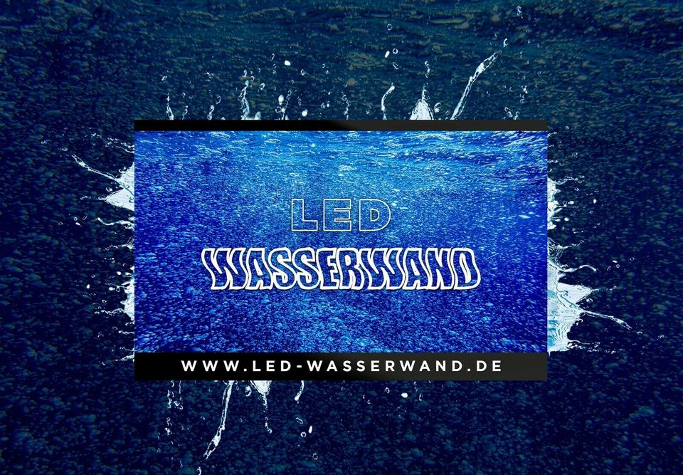 LED Wasserwand mieten in Mainz