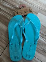 Primark FlipFlops Gr. 40/41 Hellblau Türkis neu Nordrhein-Westfalen - Oberhausen Vorschau