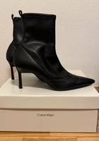 Calvin Klein Stiefelette, High-Heel, Gr. 40, schwarz Bayern - Neufahrn Vorschau