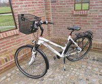 28er Damen Fahrrad * Rad * Trekkingrad * PEGASUS * weiß *Klickfix Nordrhein-Westfalen - Lienen Vorschau