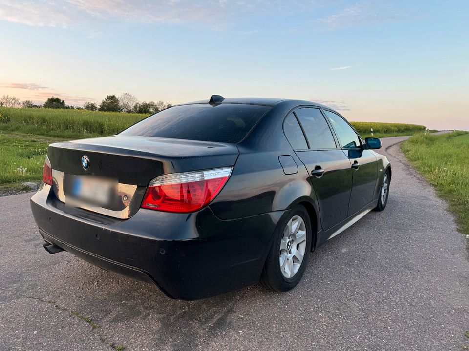 5er BMW E60 525D M57 M Paket TÜV 06/25 in Chemnitz