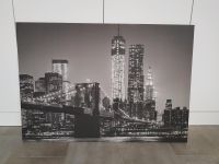 New York City Skyline bei Nacht 100x70 cm Bayern - Langquaid Vorschau