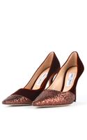 Jimmy Choo Samt Pumps  37,5EU  Sehr guter Zustand  Bordeaux, Samt Neuhausen-Nymphenburg - Neuhausen Vorschau