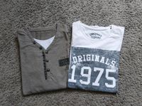 1 T-Shirt u. 1 langarm Shirt - Herrengröße M - Jack & Jones - Top Wandsbek - Hamburg Farmsen-Berne Vorschau