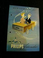Prospekt Autoradio Philips 1955 Verkaufsbrochure mit Preisliste* Nordrhein-Westfalen - Kirchlengern Vorschau