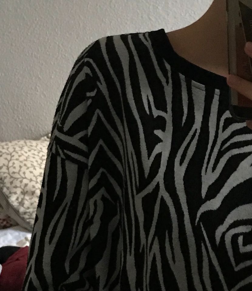 Pullover mit Zebramuster in Dresden