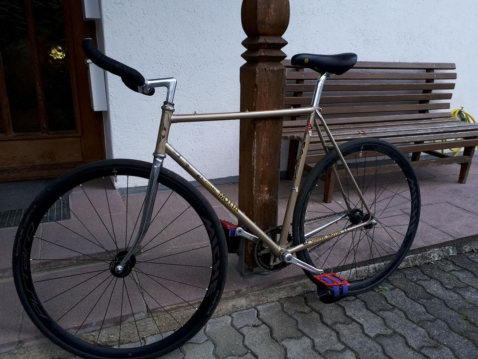 Wunderschönes Fixie, Singlespeed, Trackbike, Retro zu verkaufen in Bichl