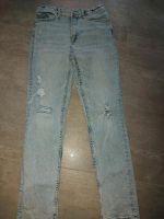 H&M Skinny Fit Jeans Gr. 170 used bleached blau Junge Sachsen-Anhalt - Goldbeck Vorschau