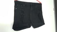 MNG Mango Jeans Shorts Destroyed Punk Goth schwarz 34/36 XS/S Baden-Württemberg - Bruchsal Vorschau
