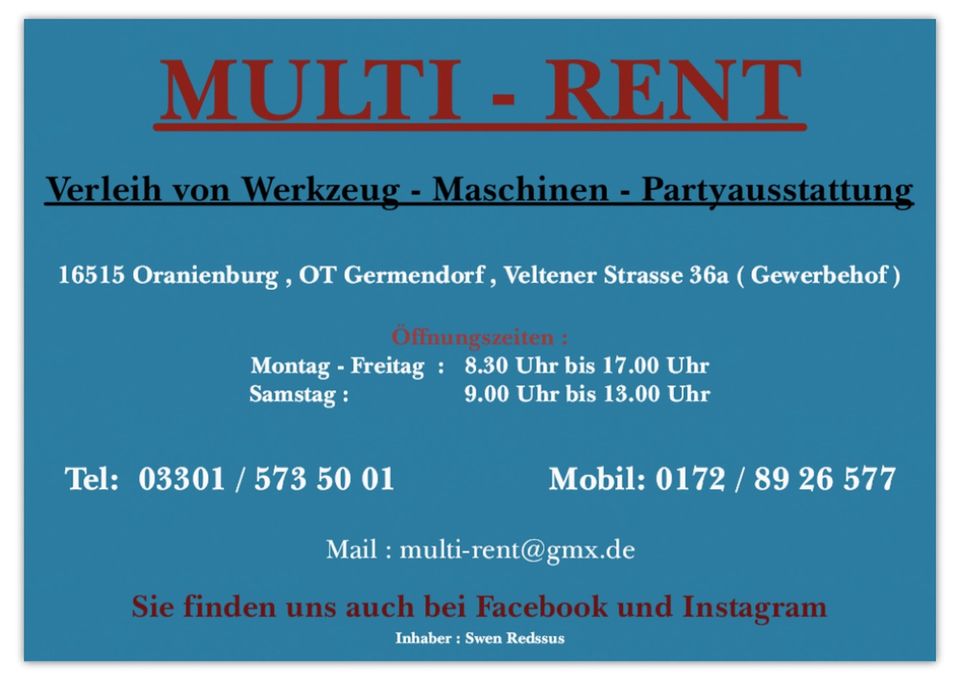 MINIBAGGER mieten oder kaufen / VFW / Joystick / 980 kg  , Baumaschinen mieten in Oranienburg