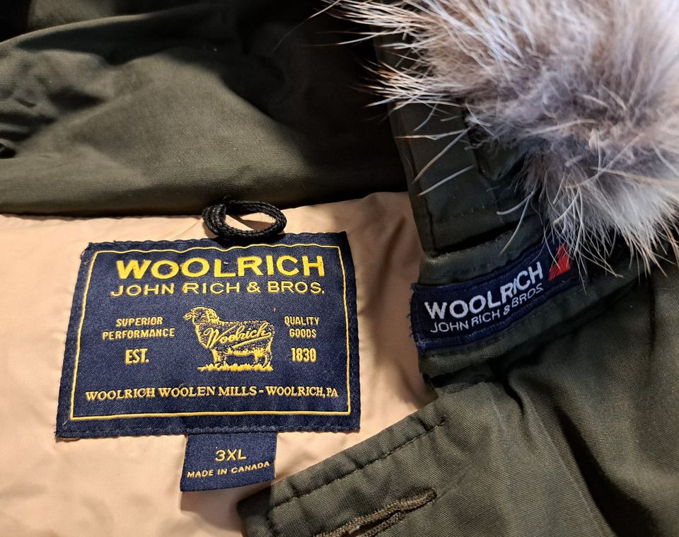 WOOLRICH Arctic Parka Gr.3XL in oliv, super Zustand. in Putzbrunn