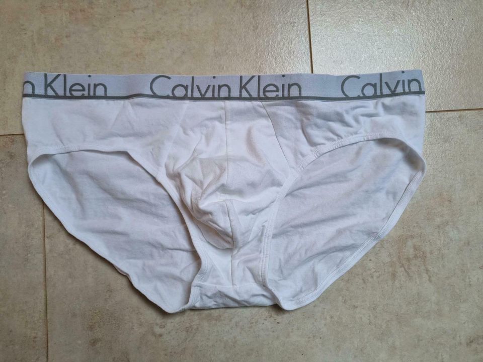 Unterhose, Calvin Klein, weiß, XL, OVP in Wertach