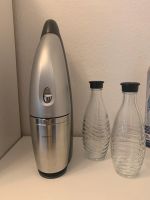 SodaStream Penguin schwarz Edelstahl mit zwei Glaskaraffen Baden-Württemberg - Simmozheim Vorschau