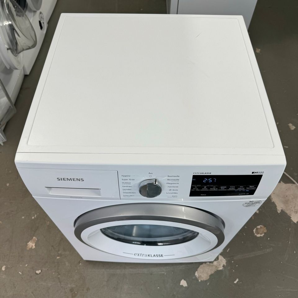 WASCHMASCHINE SIEMENS 8kg A+++ 12 MONATE GAR. LIEFERUNG ANSCHLUSS in Hamburg