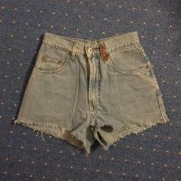 H.I.S. Vintage High-Waist Jeans Shorts Hotpants unten gefranst Bremen - Vegesack Vorschau