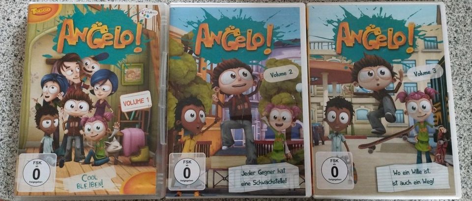 Angelo DVD vol. 1,2 und 3 Kinderfilm in Schalkenmehren