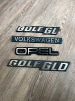 Schriftzüge Embleme VW Opel Golf GL GLD Volkswagen Rheinland-Pfalz - Reinsfeld Vorschau