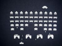 Space Invaders Tee Hamburg-Mitte - Hamburg Billstedt   Vorschau