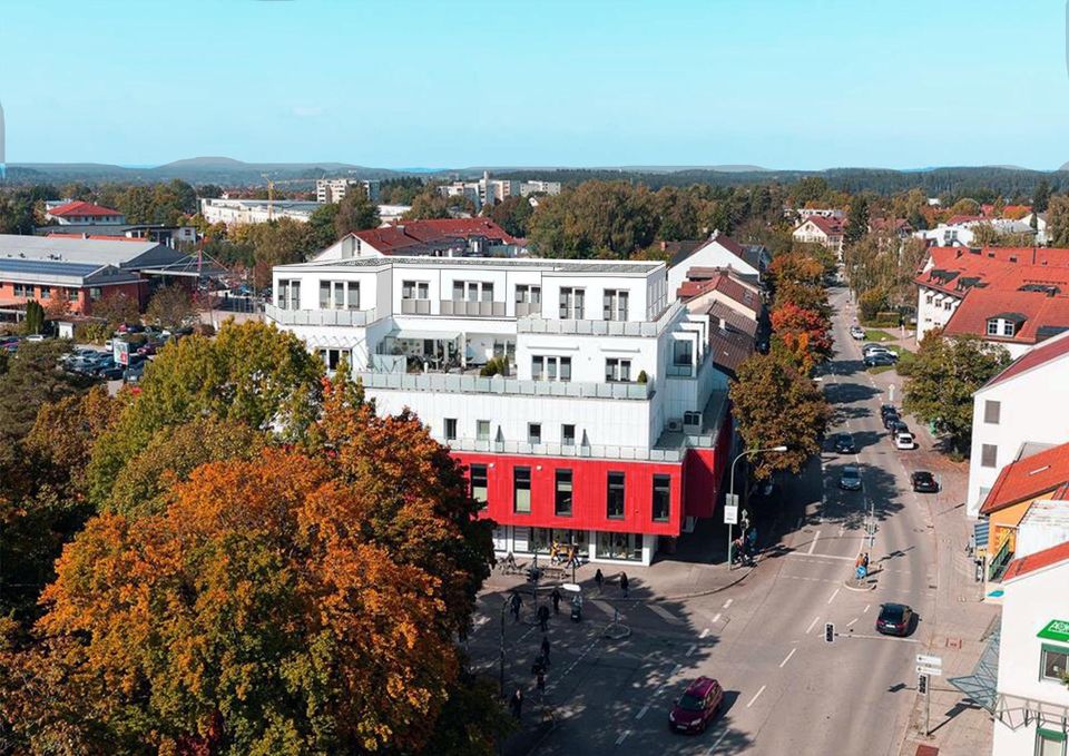 Exklusive Penthouse - Terrassenwohnung ( Ost) mit Bergpanoramablick, in bester Citylage von Traunreut in Traunreut