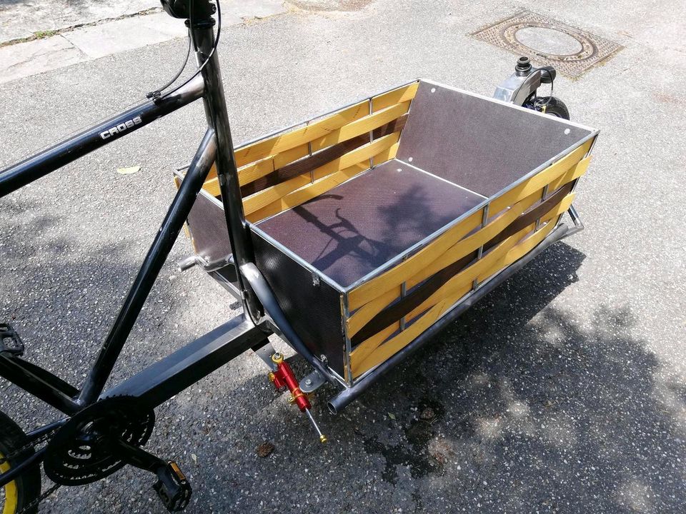 Cargobike Eigenbau in Neuenstein