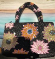 Handtasche , Floral  bestickt Bielefeld - Schildesche Vorschau