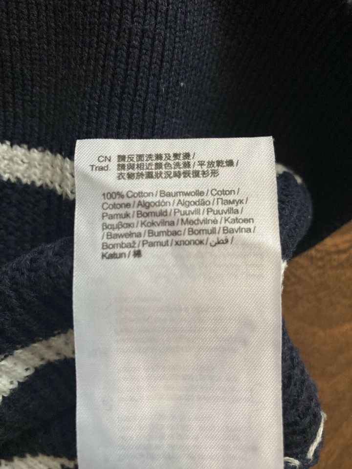 Esprit Pullover Pulli blau weiß gestreift Gr. M in Weibersbrunn