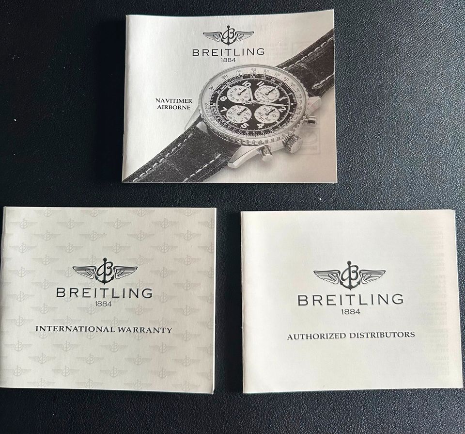 Breitling NAVITIMER AIRBORNE Stahl/Gold Herren Automatik Chrono in Berlin