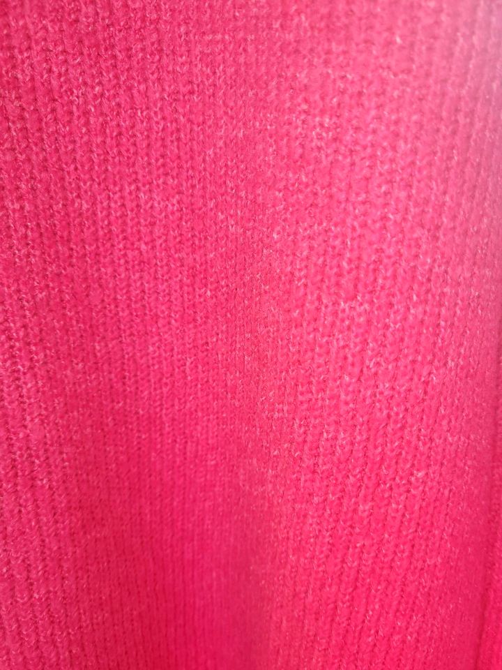 Amisu Strickkleid Kleid Midi pink Größe 42 wie neu in Durmersheim