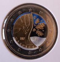 2 Euro Gedenkmünze Estland 2017 Farbmünze UNC NEU Heilbronn - Kirchhausen Vorschau