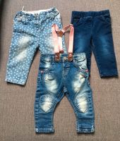 Hose Jeans Größe 74 Hosenträger Baden-Württemberg - Waldstetten Vorschau