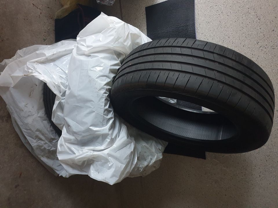 4 x Sommerreifen Bidgestone Turanza 215/55 R18 einwandfrei in Mannheim