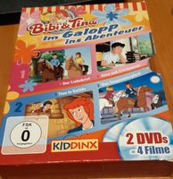 Bibi und Tina - im Galopp ins Abenteuer = 2 DVDs = 4 Filme = 10 € Nordrhein-Westfalen - Dülmen Vorschau