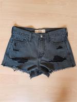 Damen HOLLISTER Jeans Short-Short, high rise, Gr. 5 (W27), grau Hessen - Idstein Vorschau