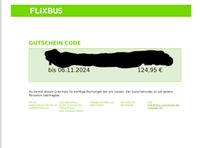 Ticket/Gutschein für Flixtrain/ Bus gültig bis November 24 Rheinland-Pfalz - Prüm Vorschau