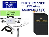 Solarkraftwerk 1500W Hoymiles HM1500 Steckerfertig Balkonkraftwerk Nordrhein-Westfalen - Oberhausen Vorschau